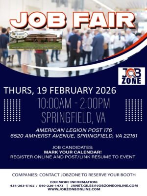 Springfield VA Job Fair - 19 FEB 2026