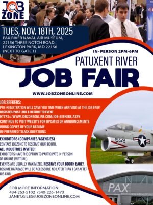 Patuxent River Job Fair - Nov 18 2025 JS