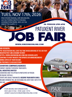 Patuxent River Job Fair - NOV2026