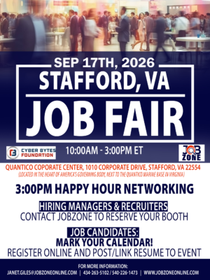 Stafford Job Fair - Sepember 17th, 2026