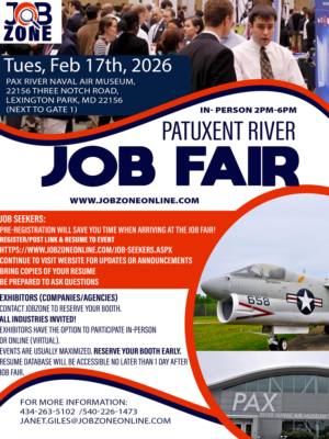Patuxent River Job Fair - February 17, 2026